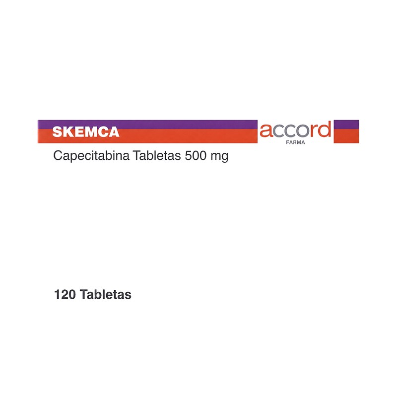 Skemca Capecitabina 500 mg 120 tabletas Accord